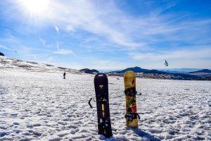 Fixation snowboard