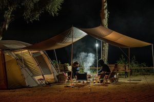 lit de camping