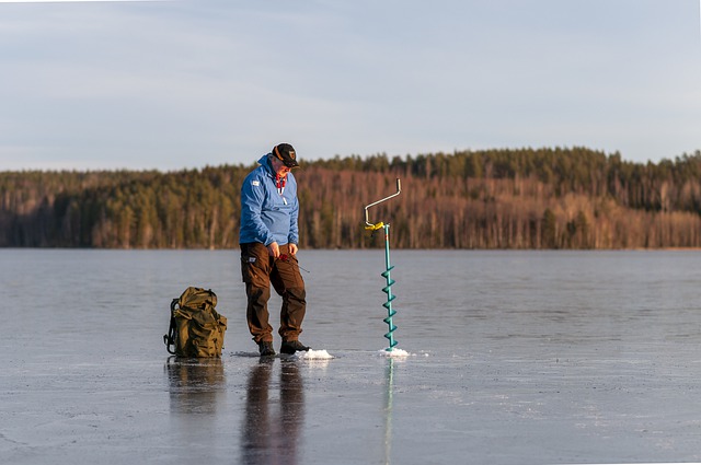 liste gant de peche sur glace