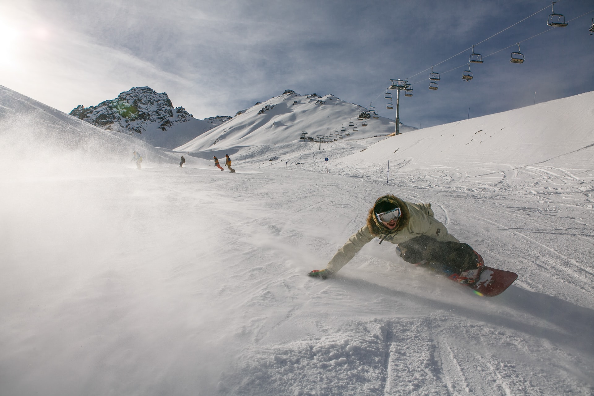 snowboard à vars